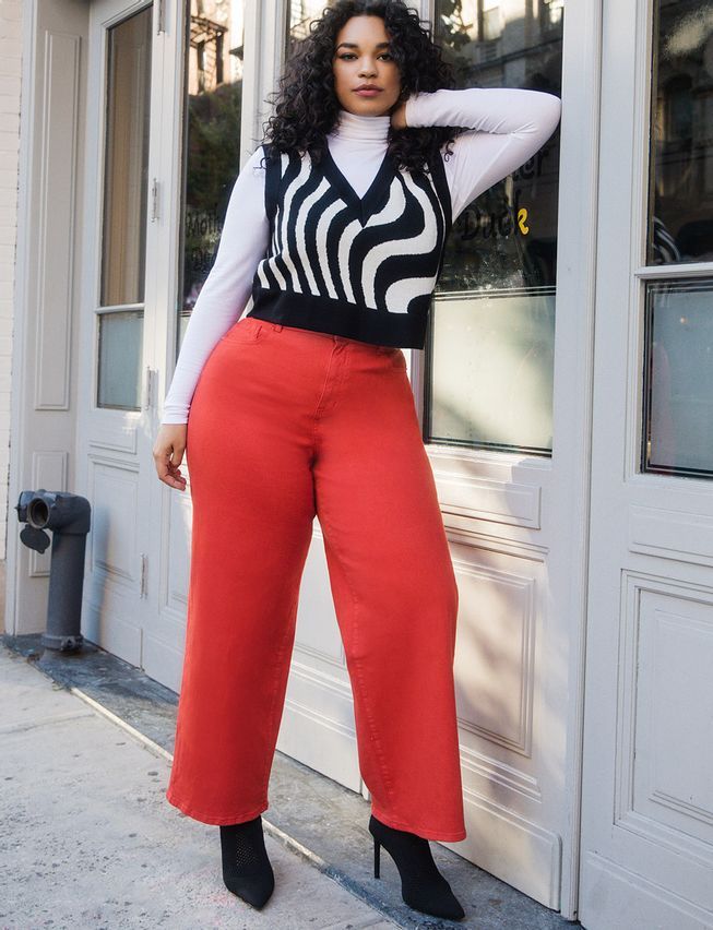 20 Cute Red Pants Outfit Ideas to Shop ...